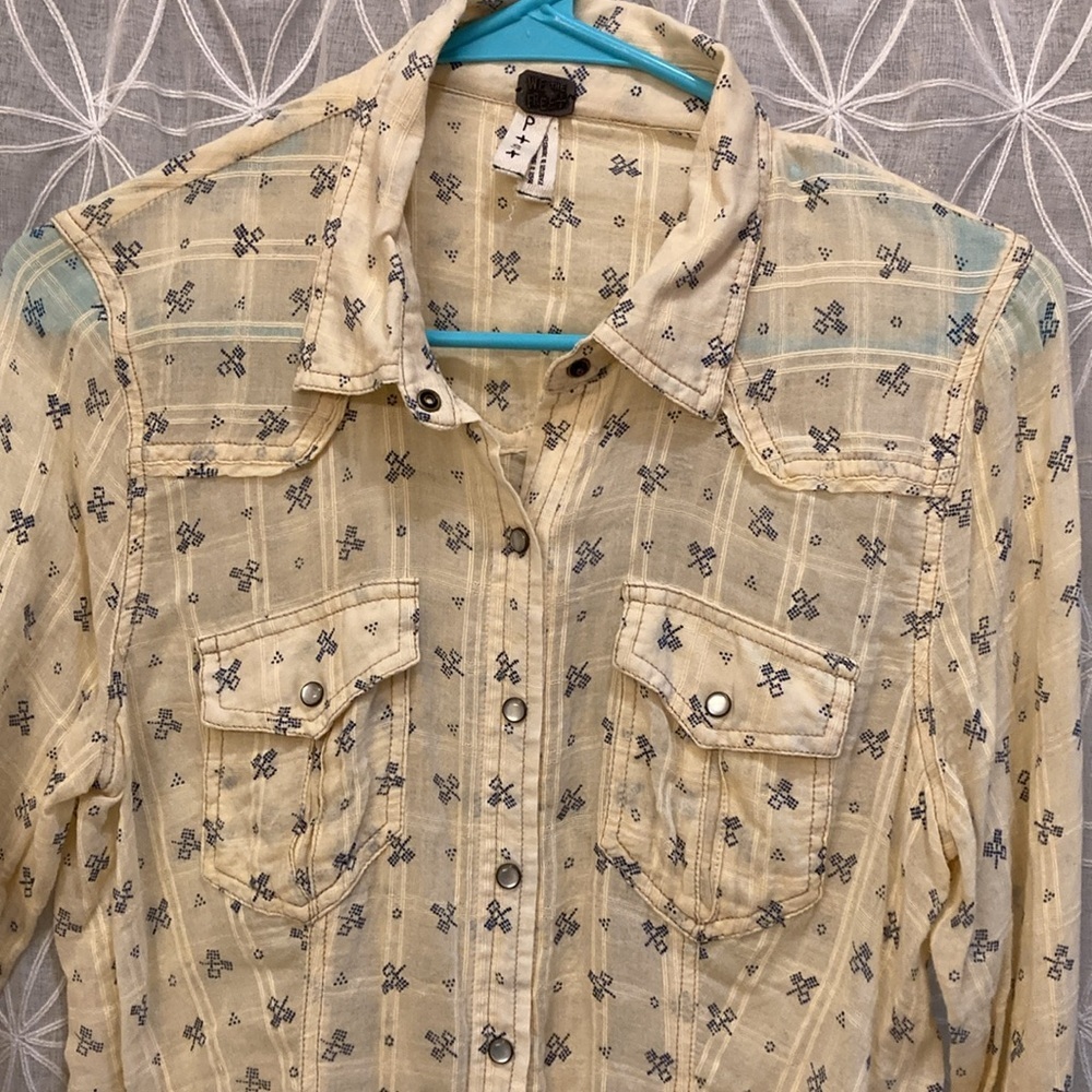 We The Free Snap Down Shirt - Picture 2 of 11